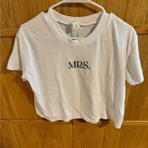 Uncommon James cropped t shirt